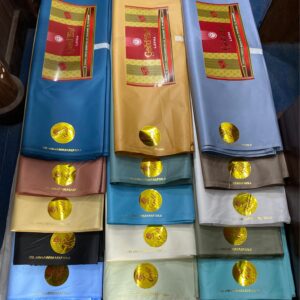 Premium Gold Leaf Latha Cotton | Rs.255/m | 20+ Colors